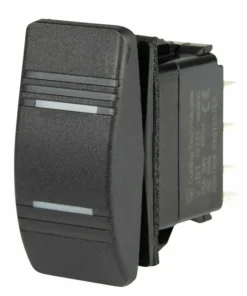 BEP MARINE Contura Switch, Two LEDs, On/Off/On, DPDT