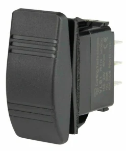 BEP MARINE DPDT Contura Switch, (On)/Off/(On)