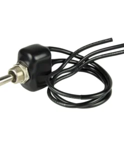 BEP MARINE Chrome Plated Toggle Switch, (On)/Off/(On), SPDT