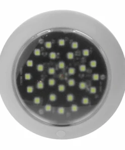 WEST MARINE 5 1/2" Waterproof LED Dome Light, Blue/White