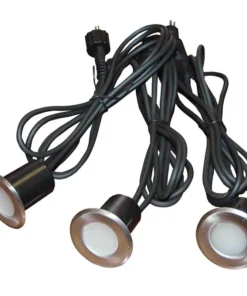 TAYLOR MADE Solar LED Recessed Wired Light Extension Pack