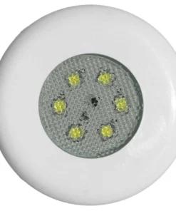 NIGHTWATCH MARINE Moonlit 6-LED Wireless Accent Light, Cool White