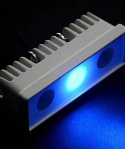 WEST MARINE Three LED Aluminum Spreader/Docking Light with Stainless Steel Bracket, Blue/White -Marine Electrical Sale 18513903 5 1500