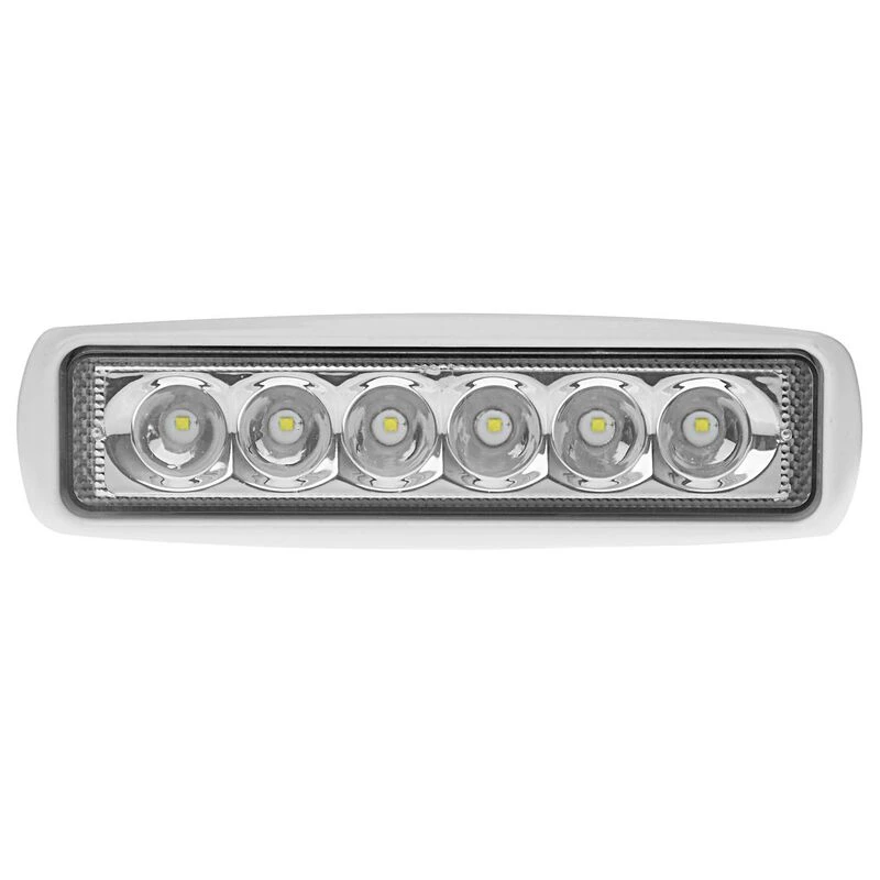 WEST MARINE Six LED Aluminum Spreader/Docking Light with Stainless Steel Bracket, White 3 WEST MARINE Six LED Aluminum Spreader/Docking Light with Stainless Steel Bracket, White - Image 3