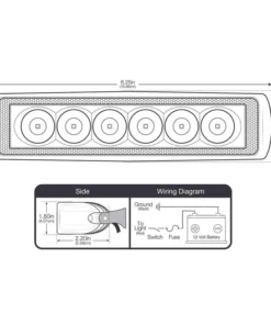 WEST MARINE Six LED Aluminum Spreader/Docking Light with Stainless Steel Bracket, White 9 WEST MARINE Six LED Aluminum Spreader/Docking Light with Stainless Steel Bracket, White -Marine Electrical Sale 18513911 5 1500