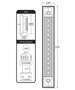 WEST MARINE 6" LED Utility Strip Light with Gasket, RGBW 17 WEST MARINE 6" LED Utility Strip Light with Gasket, RGBW -Marine Electrical Sale 18514026 9 1500