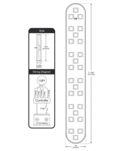 WEST MARINE 7" LED Contour Flex Light with Self Adhesive Backing, RGBW -Marine Electrical Sale 18514075 9 1500