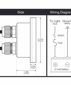 WEST MARINE Helm Mount LED Dimmer Controller, Water Resistant, Touch Sensitive, Multifunction -Marine Electrical Sale 18514232 4 1500