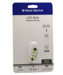 WEST MARINE Festoon 39mm LED Bulb