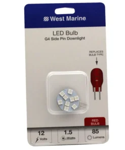 WEST MARINE G4 Side Pin Downlight LED Disk, Red