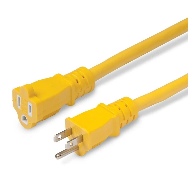 MARINCO 25' Extension Cord, 15A, 12/3 AWG, Yellow 1 MARINCO 25' Extension Cord, 15A, 12/3 AWG, Yellow