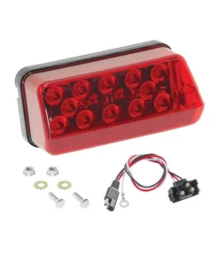 WESBAR 7-Function Waterproof Wrap-Around LED Taillights, Right/Curbside, for Trailers Over 80"
