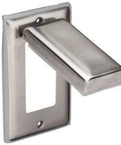 MARINCO GFCI Outlet Cover - Stainless Steel