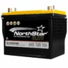 NORTHSTAR BATTERY Elite High Performance Pure Lead 24M AGM Battery with SAE/Threaded Terminals