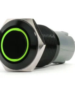 MARINE SPORT LIGHTING 19mm Two Position Switch, Green