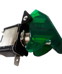MARINE SPORT LIGHTING LED Toggle Switch with Cover, Green