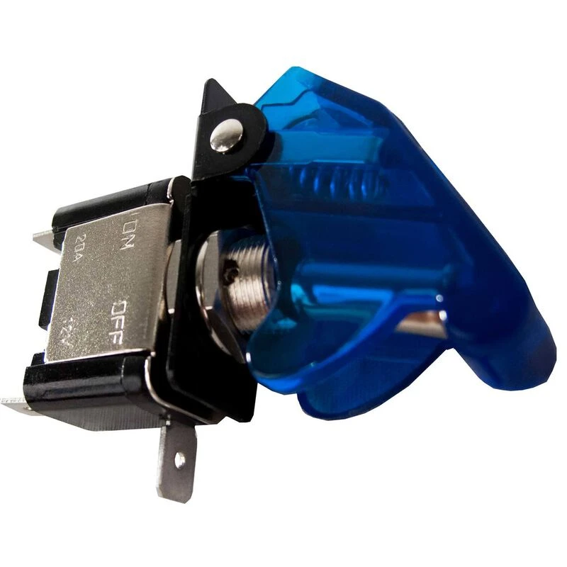 MARINE SPORT LIGHTING LED Toggle Switch with Cover, Blue 1 MARINE SPORT LIGHTING LED Toggle Switch with Cover, Blue