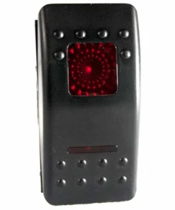 MARINE SPORT LIGHTING LED Rocker Switch, Red
