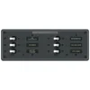 BLUE SEA SYSTEMS 6-Position AC Circuit Breaker Panel, 6 Circuit Breakers