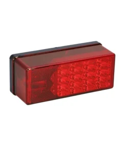 WESBAR 3 x 8 Low Profile Waterproof 7-Function LED Taillight, Right/Curbside, for Trailers Over 80"