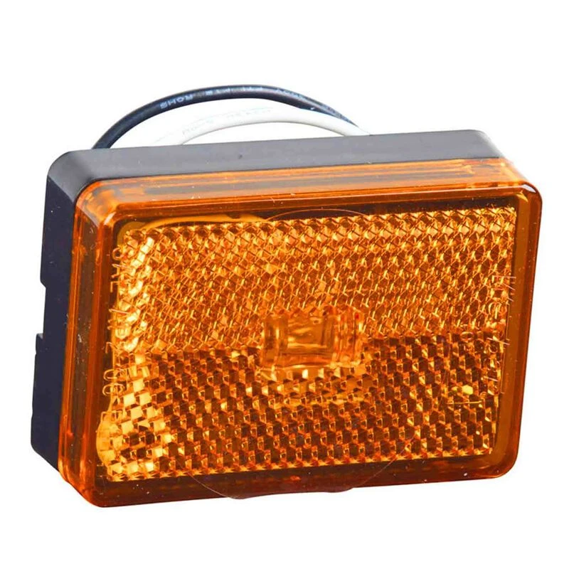 WESBAR Light Bar Amber with Black Base 1 WESBAR Light Bar Amber with Black Base