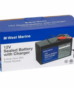 WEST MARINE Universal 12V Battery & Charger Kit
