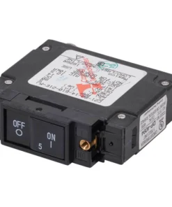 BLUE SEA SYSTEMS C-Series Flat Rocker Circuit Breaker, 5A DC UL489