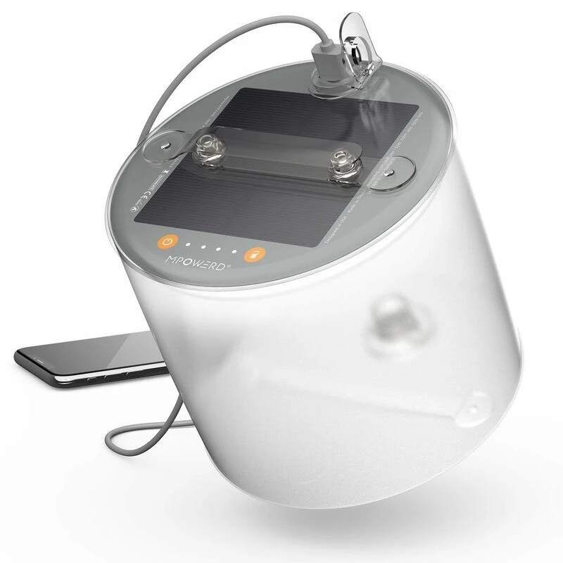 MPOWERD Luci® Base Solar Inflatable Lantern & Power Bank 1 MPOWERD Luci® Base Solar Inflatable Lantern & Power Bank