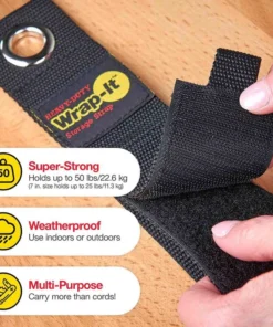 WRAP-IT STORAGE 7" Heavy-Duty Storage Straps, 4-Pack -Marine Electrical Sale 19778711 3 1500.21102019113014