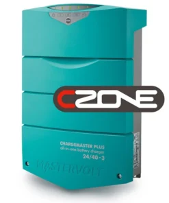 MASTERVOLT ChargeMaster Plus CZone Battery Charger, 24V, 40 Amp, 3 Banks