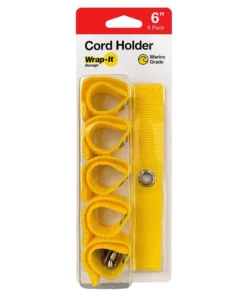 WRAP-IT STORAGE 6" Dock Cord Organizers, 6-Pack