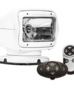 Golight&reg; GT Series Halogen Permanent Mount Searchlight with Dual Wireless Remotes