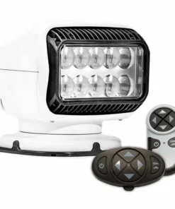 GOLIGHT Radioray&reg; GT Series LED Permanent Mount Searchlight with Dual Wireless Remotes