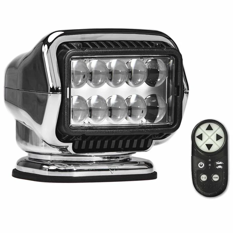 GOLIGHT Stryker ST Series LED Permanent Mount Searchlight with Wireless Handheld Remote 1 GOLIGHT Stryker ST Series LED Permanent Mount Searchlight with Wireless Handheld Remote