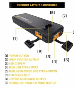 RUGGED GEEK RG2000 Sport Battery Jump Starter -Marine Electrical Sale 20031175 3 1500.29072020080036