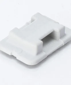 WELD MOUNT Tie Mount, Large, White, AT5, 30 Pack