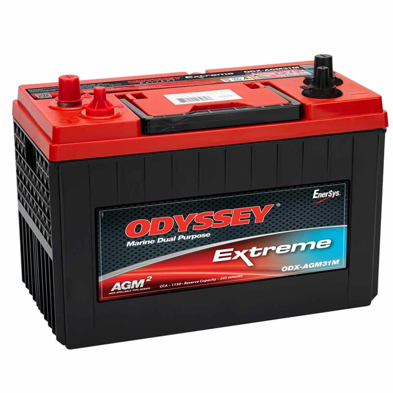 ODYSSEY Group 31 Dual-Purpose AGM Battery, 103 Amp Hours 1 ODYSSEY Group 31 Dual-Purpose AGM Battery, 103 Amp Hours