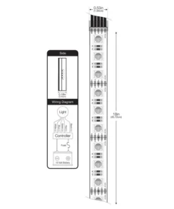 SEAVOLT 18" LED Flex Light Strip, RGBW, 2-Pack 17 SEAVOLT 18" LED Flex Light Strip, RGBW, 2-Pack -Marine Electrical Sale 20233201 9 1500.30062021100159