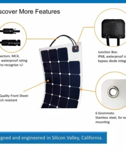 SOL-GO 115W Flexible Solar Panel -Marine Electrical Sale 20302949 8 1500.08062021100032