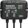 THE NOCO COMPANY 2-Bank 10 Amp Onboard Battery Charger