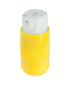 MARINCO Female Connector, 50A 125V, Yellow