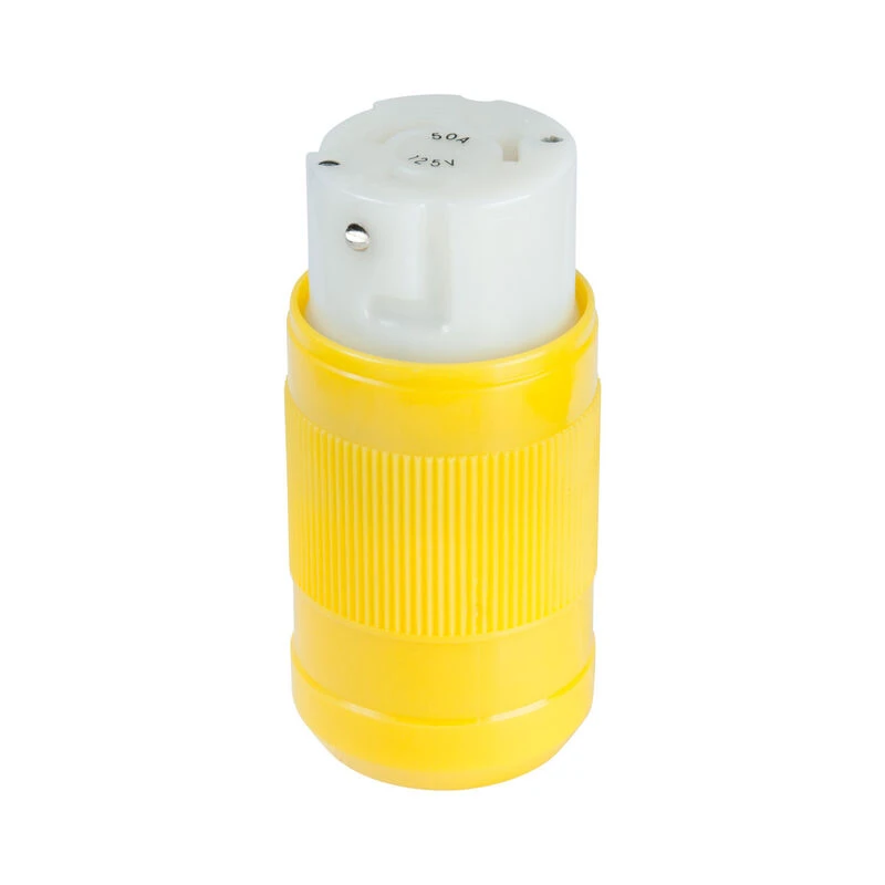 MARINCO Female Connector, 50A 125V, Yellow 1 MARINCO Female Connector, 50A 125V, Yellow