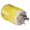 MARINCO Male Plug, 20A 125V, Yellow