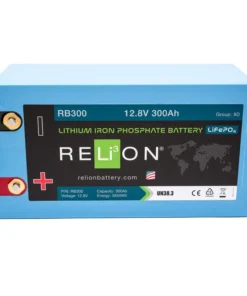 RELION RB300 Lithium Deep Cycle Battery, 12V, 300Ah -Marine Electrical Sale 20483012 2