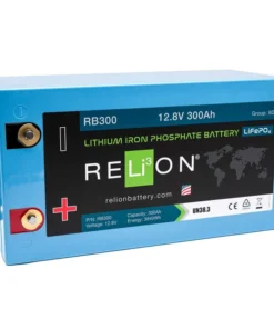 RELION RB300 Lithium Deep Cycle Battery, 12V, 300Ah