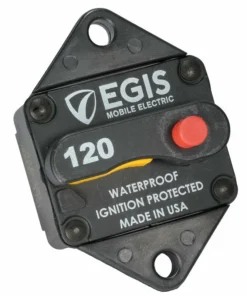 EGIS MOBILE ELECTRIC 285 Series 120A Panel Mount Circuit Breaker