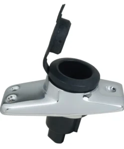 PERKO Plug-In Type Base, 16&deg; Base, 2 Contacts, Accepts CAM Collar, Rectangular