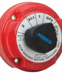 PERKO Medium Duty Battery Selector Switch with AFD
