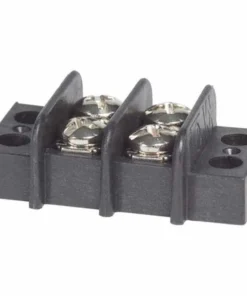 BLUE SEA SYSTEMS 2-Circuit Terminal Block, 20A AC/DC 300V