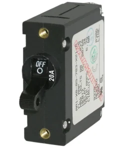 BLUE SEA SYSTEMS A-Series Single Pole Black Toggle Circuit Breakers -Marine Electrical Sale 3826419 LRG